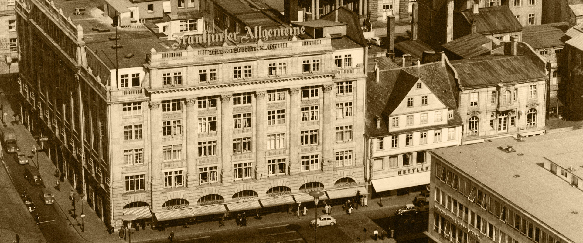 Ehemaliges F.A.Z.-Gebäude in der Börsenstraße
